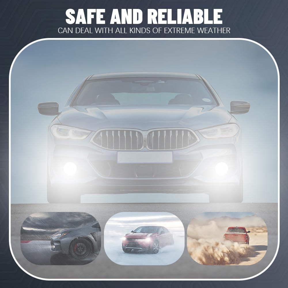 Luces de Niebla LED HEVLE 2.5" Ojo de Ángel Universales