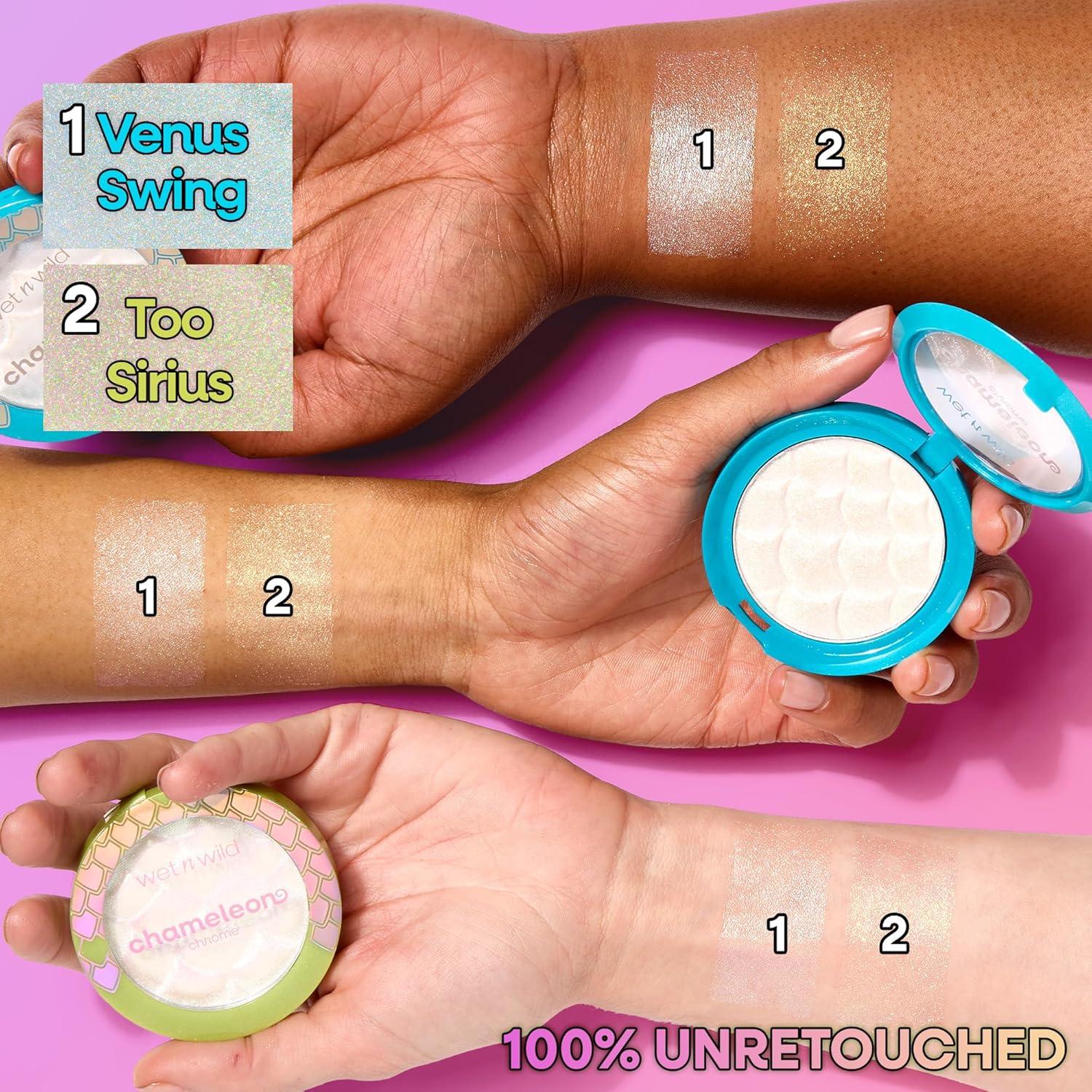 Iluminador Chrome Camaleón Wet n Wild Venus Swing 3.98g