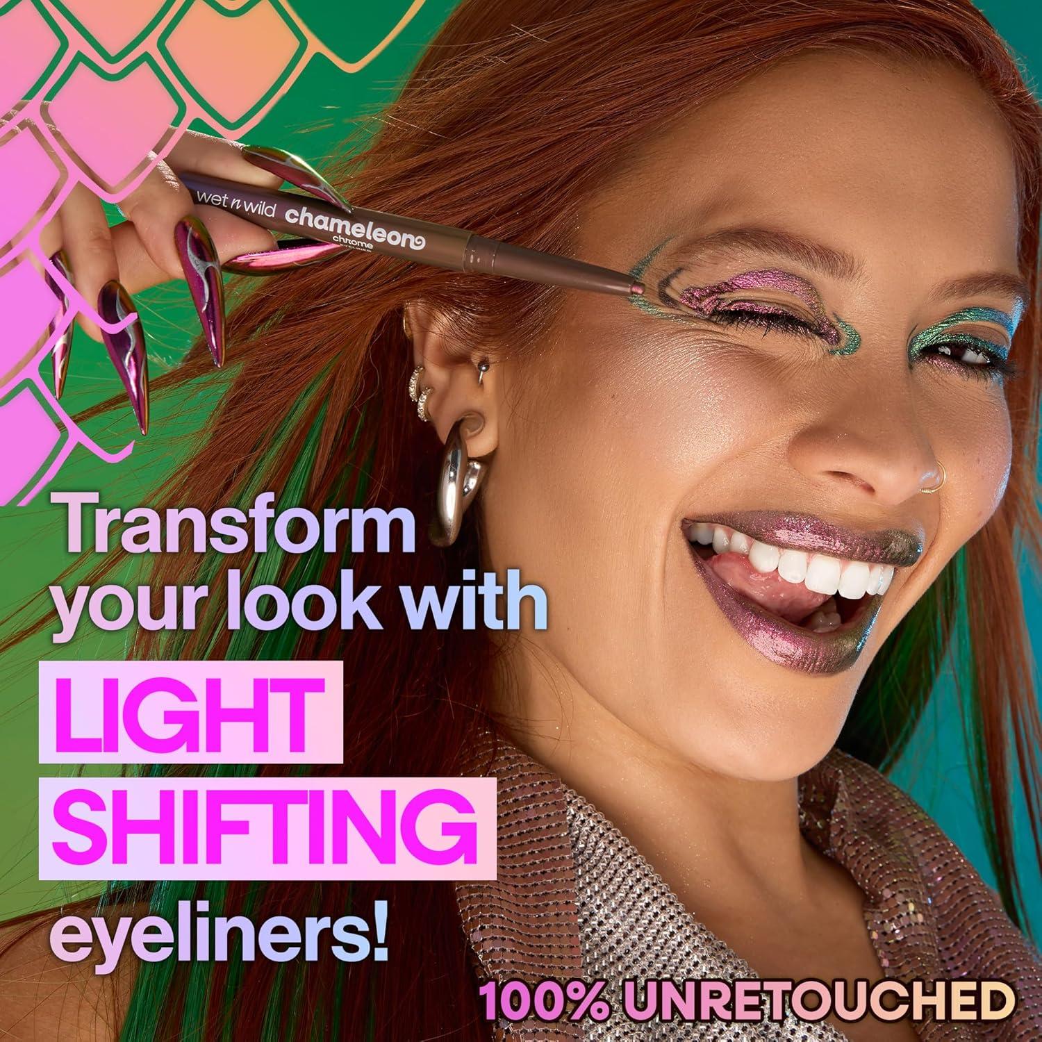 Delineador de Ojos Chameleon Chrome Wet n Wild Prisma Eléctrico 18h