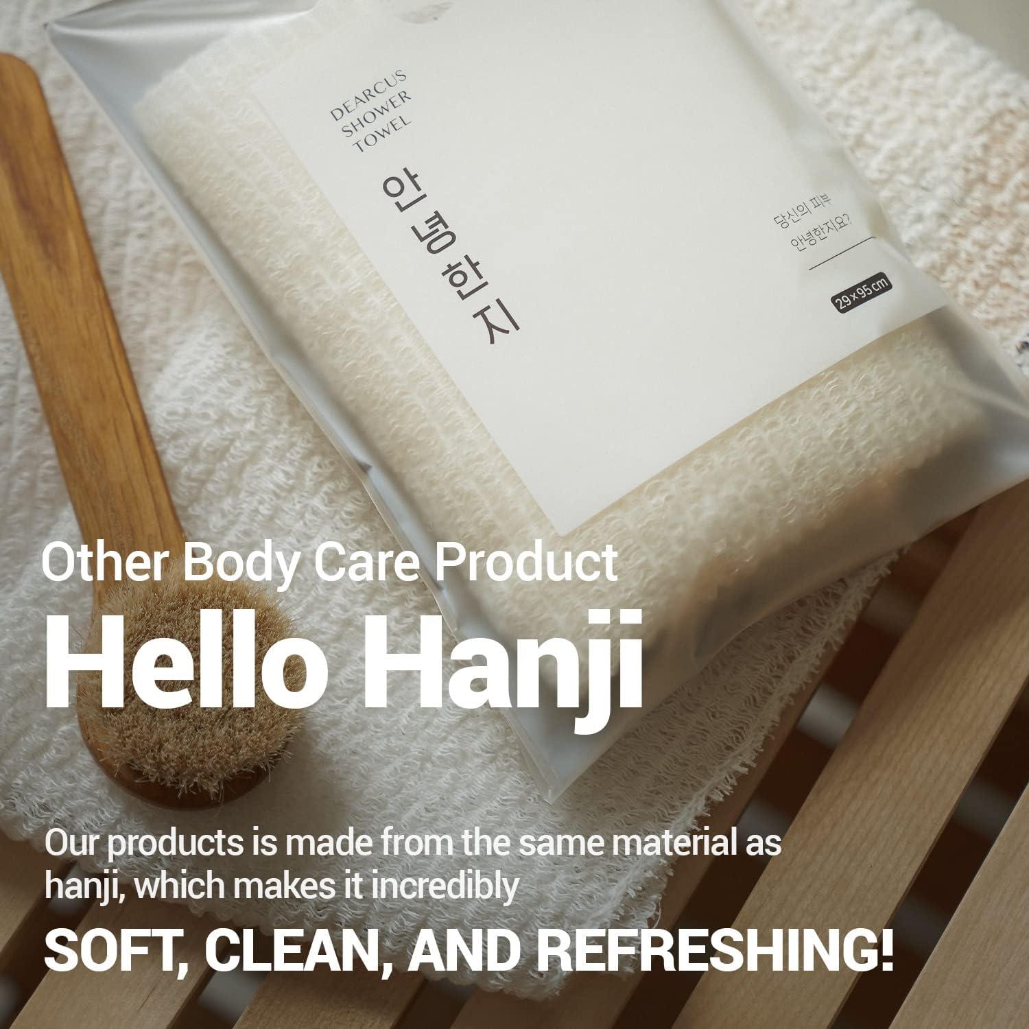 Esponja de Baño Exfoliante Hello Hanji - Paño Suave 1 Unidad