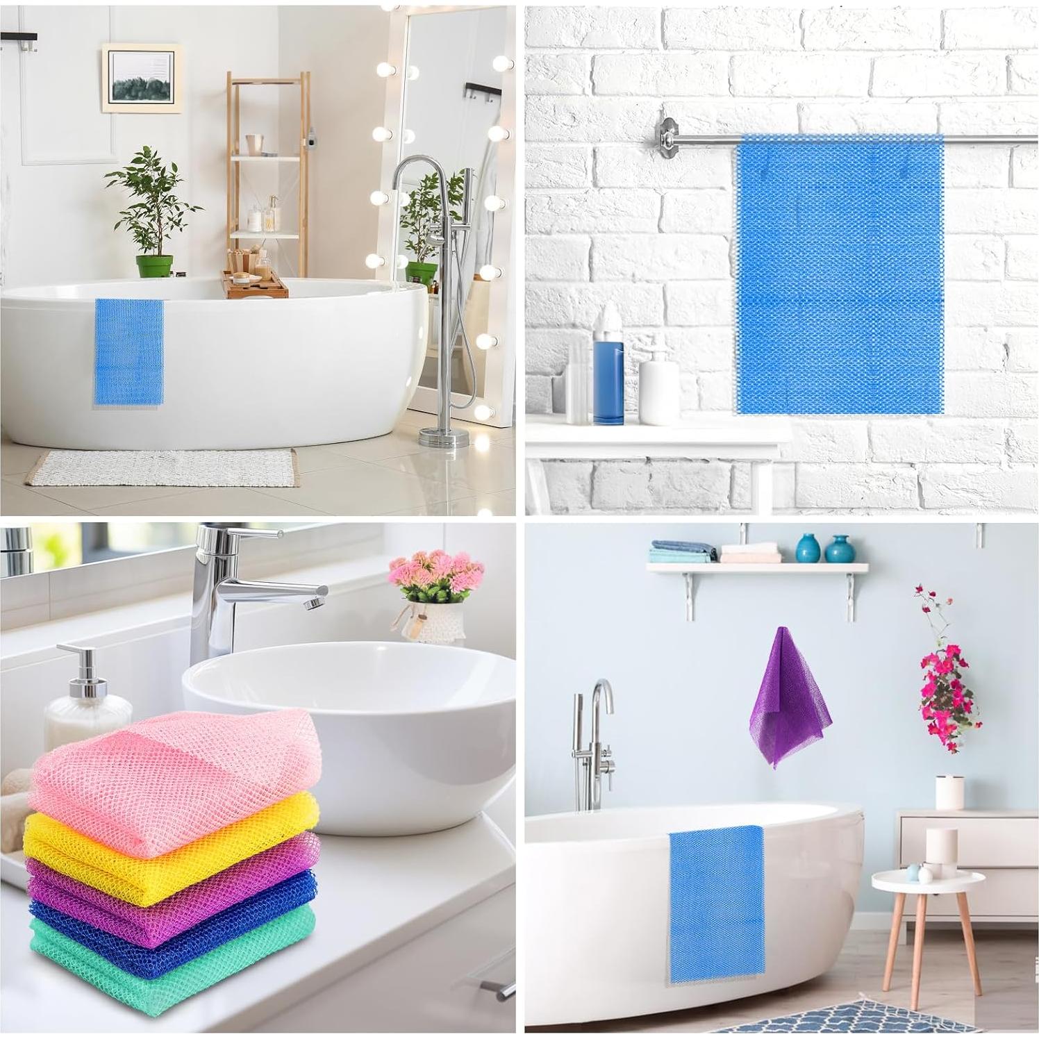 Esponja Exfoliante de Red Africana RIUOTA - 4 Piezas 30 cm