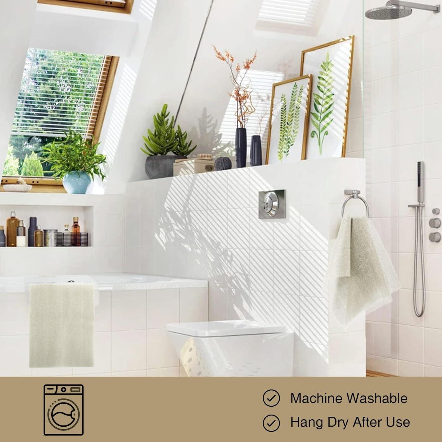 Esponja de Red Africana Exfoliante 4 Piezas Multicolor