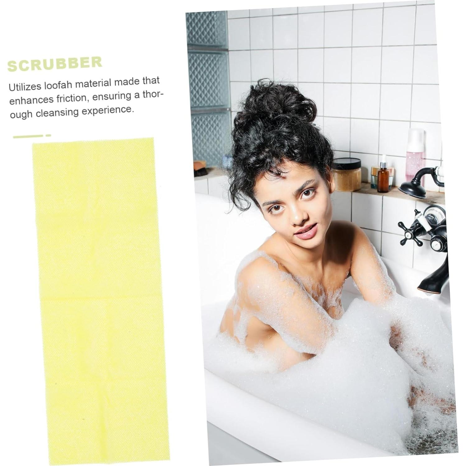 3 Toallas Exfoliantes OSOLADY para Ducha 78x30cm Nylon