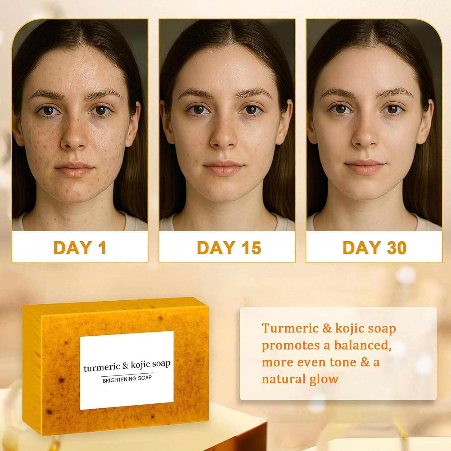 Jabón de Cúrcuma Zotreval + Esponja Exfoliante Africana