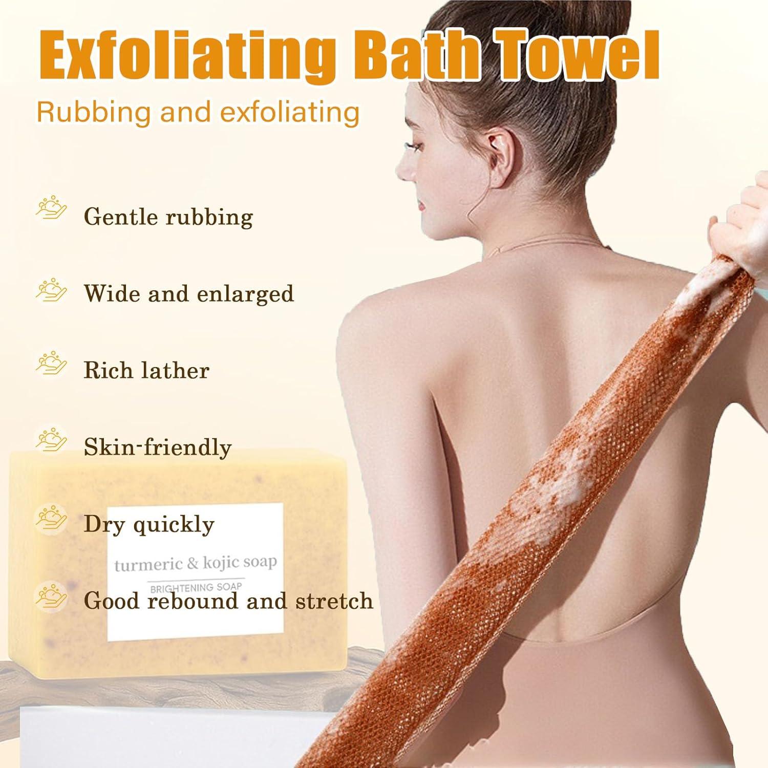 Jabón de Cúrcuma Zotreval + Esponja Exfoliante Africana