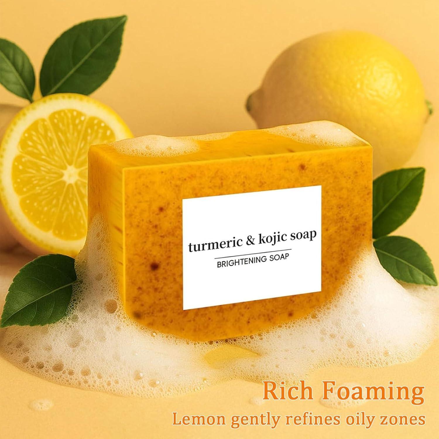 Jabón de Cúrcuma Zotreval + Esponja Exfoliante Africana