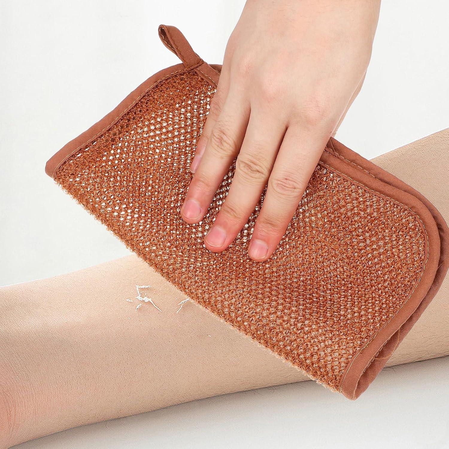 Paños Exfoliantes Lurrose para Cara y Cuerpo 8 Piezas