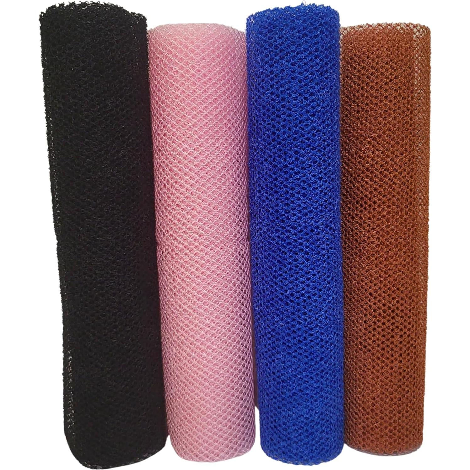 Esponja de Baño Africana Nixroc 4 Piezas Exfoliante 80 cm