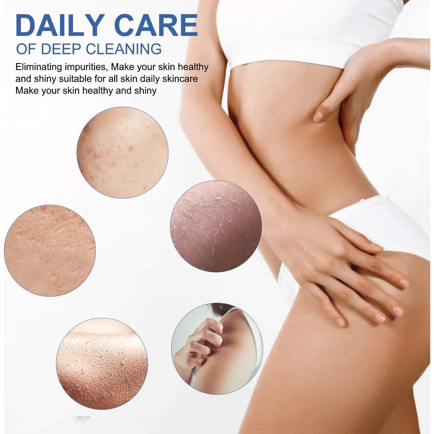 Esponja de Baño Africana Nixroc 4 Piezas Exfoliante 80 cm