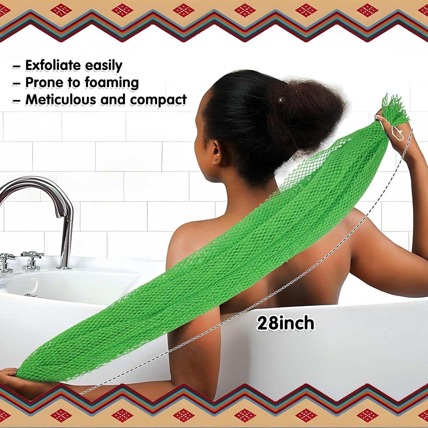 Esponjas de Red Africana AivaToba - 2 Unidades Exfoliantes