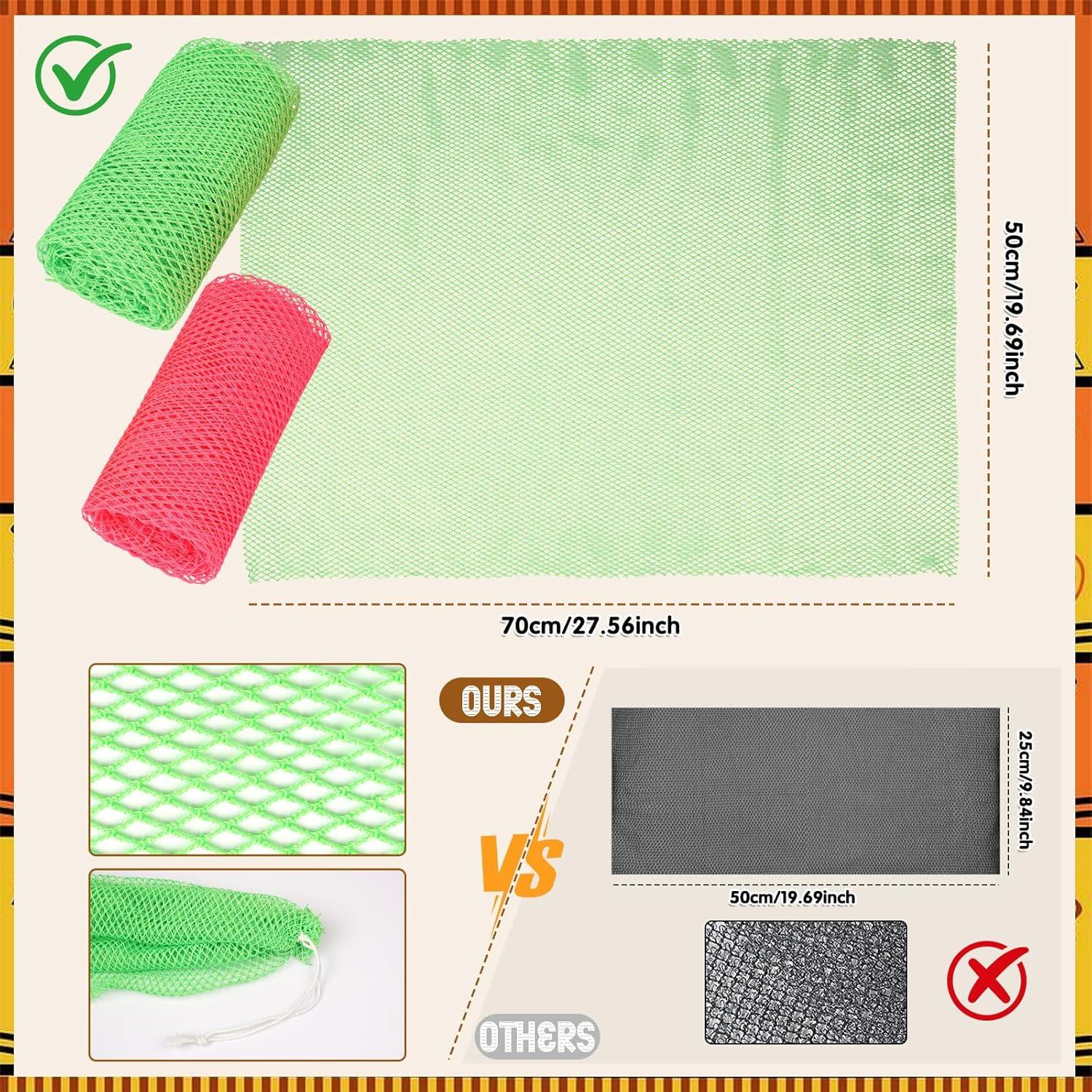 Esponjas de Red Africana AivaToba - 2 Unidades Exfoliantes