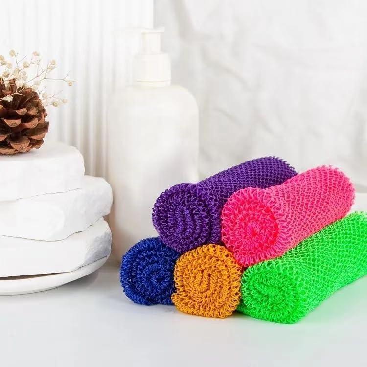 Esponja de Baño Exfoliante Africana VAVAXJHM 160cm Azul y Púrpura