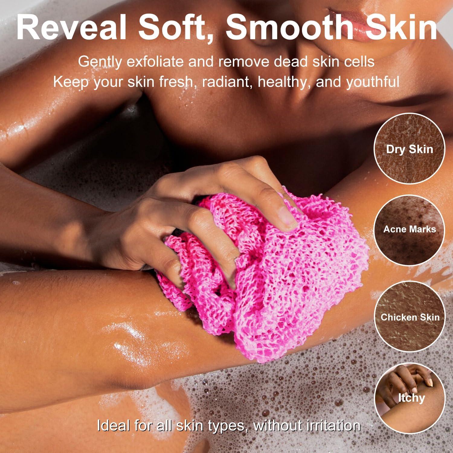 Esponja Exfoliante de Red Africana THURLADY - 2 Unidades