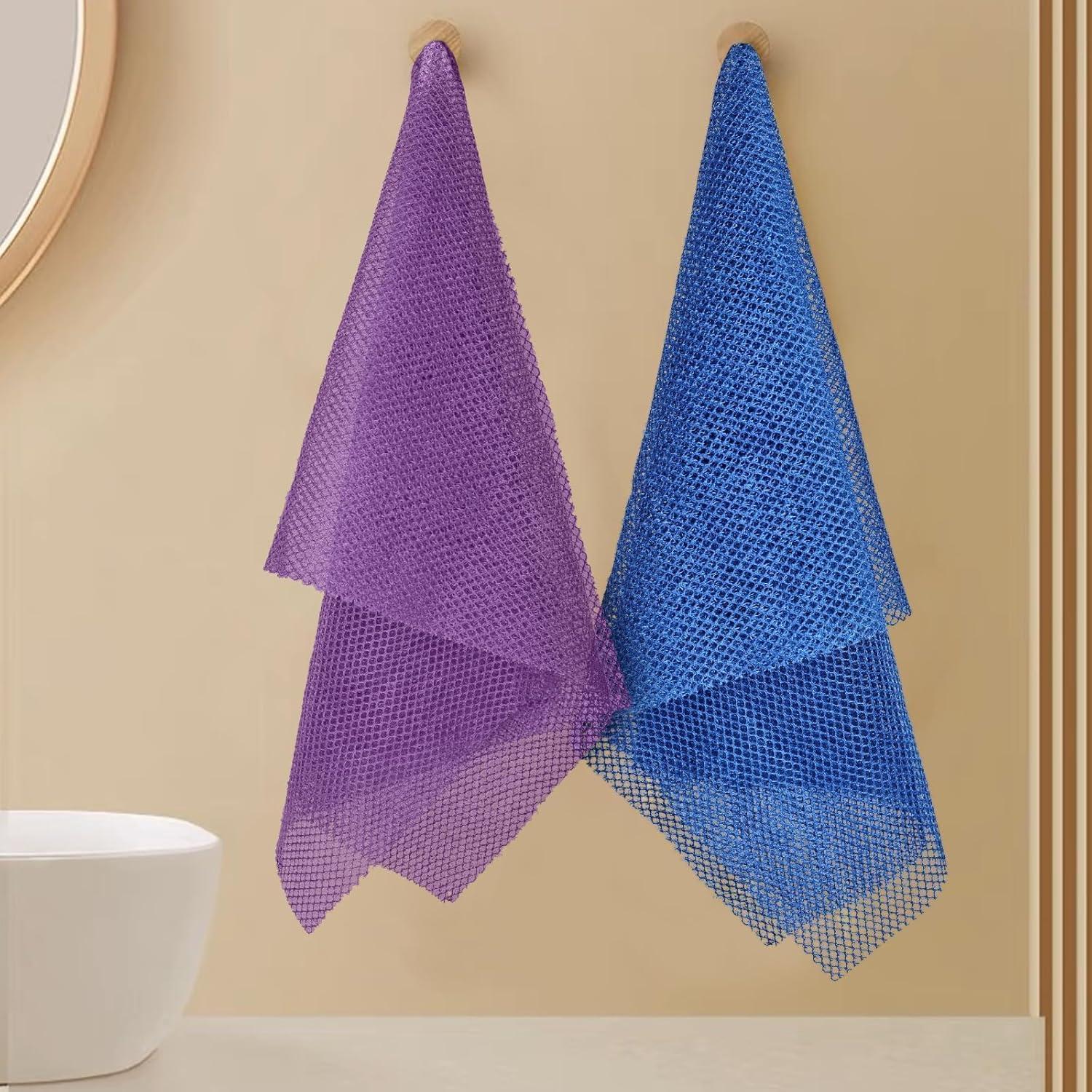 Esponja de Baño Exfoliante Africana Cmetta Rosa 76.2x30.5cm