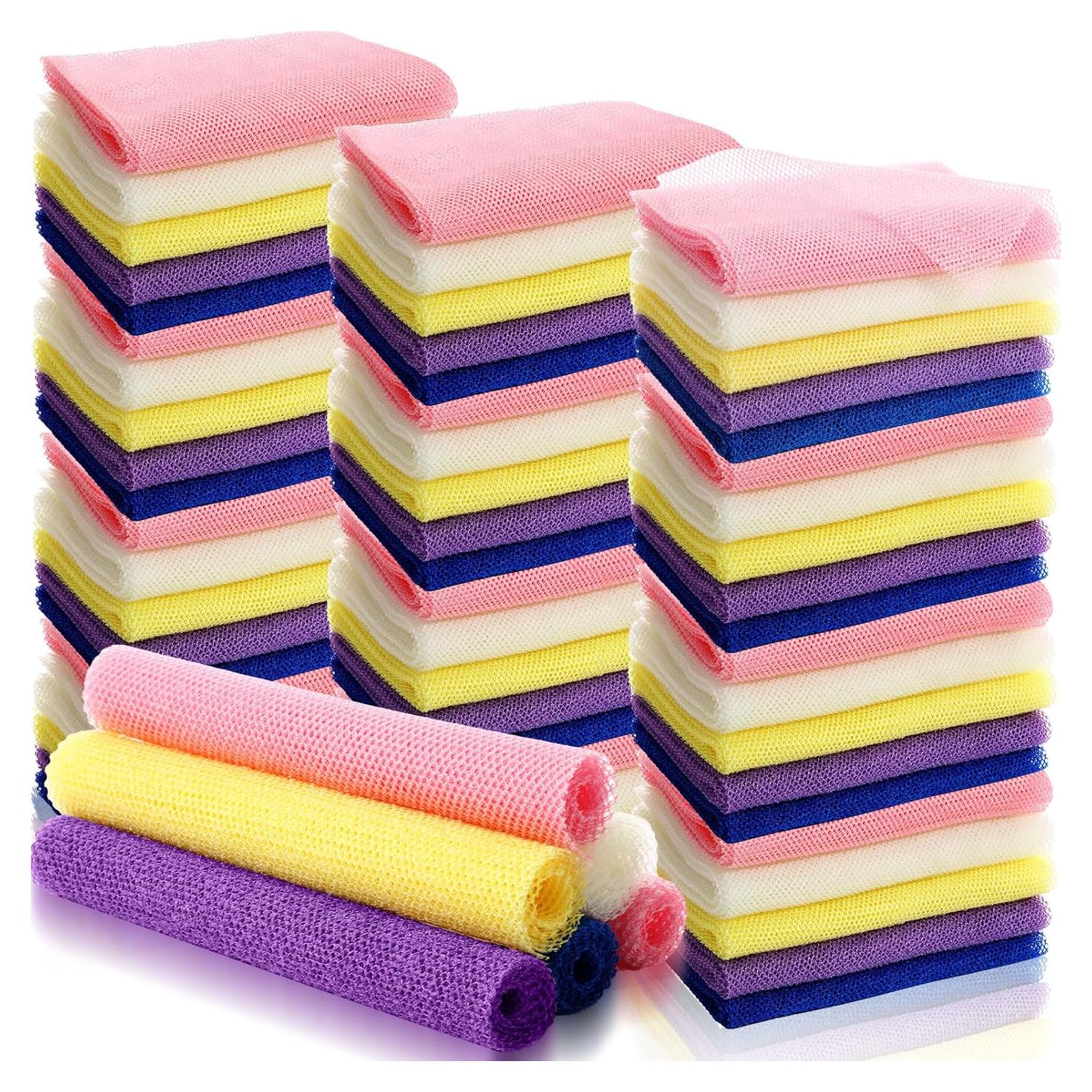 Esponjas de Baño Exfoliantes Sunnyray 100 Pcs 30x80 cm