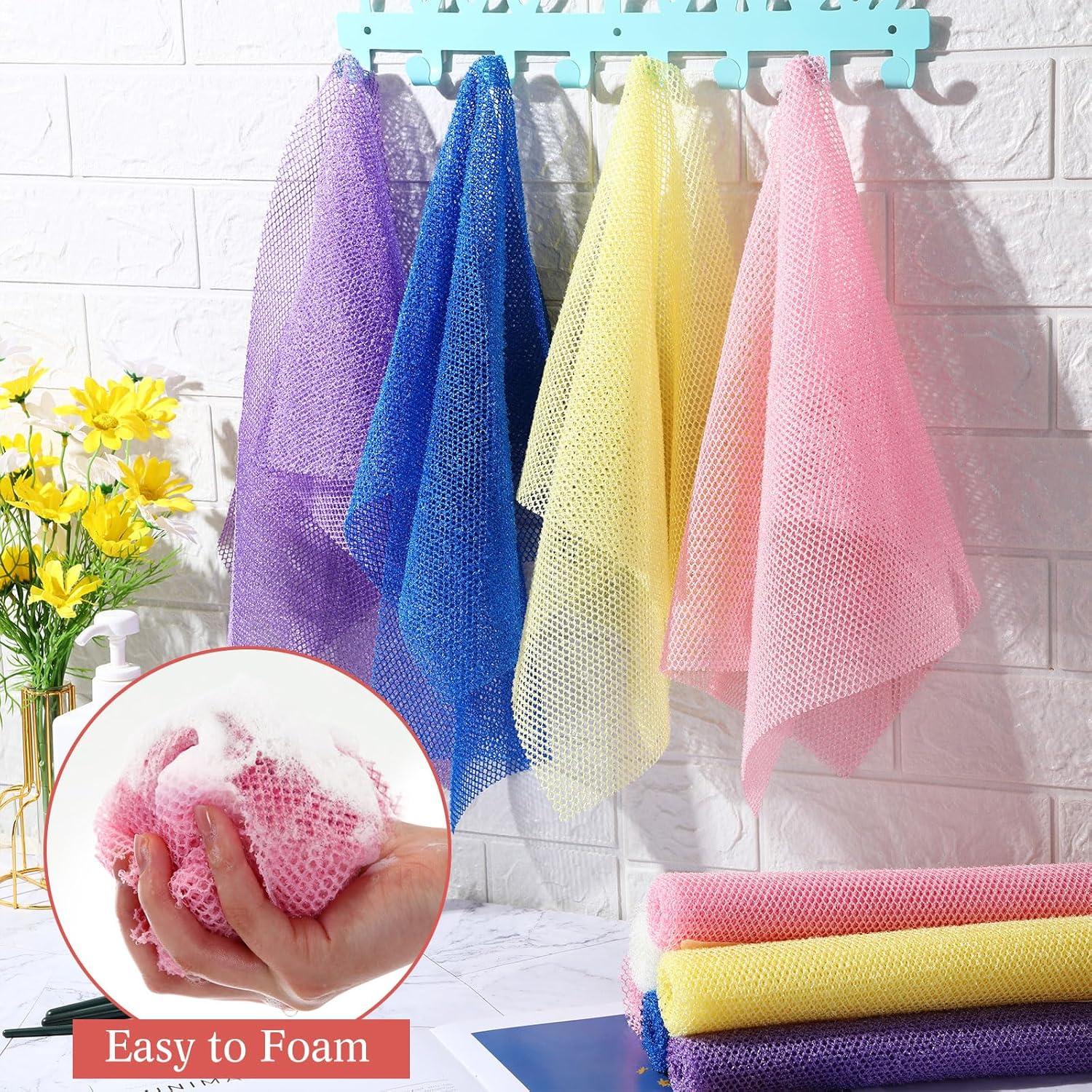 Esponjas de Baño Exfoliantes Sunnyray 100 Pcs 30x80 cm