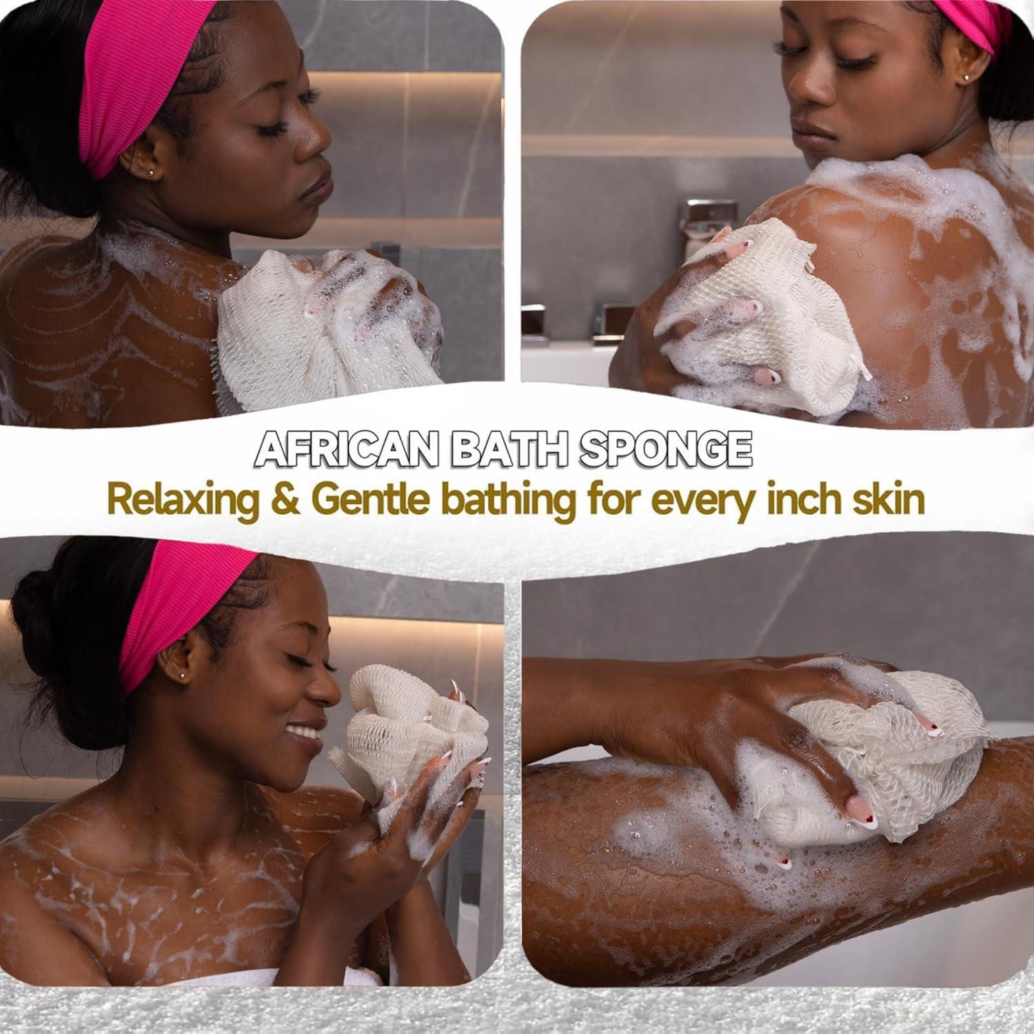 Esponja de Red Africana SubSahara - Exfoliante Suave 114 cm