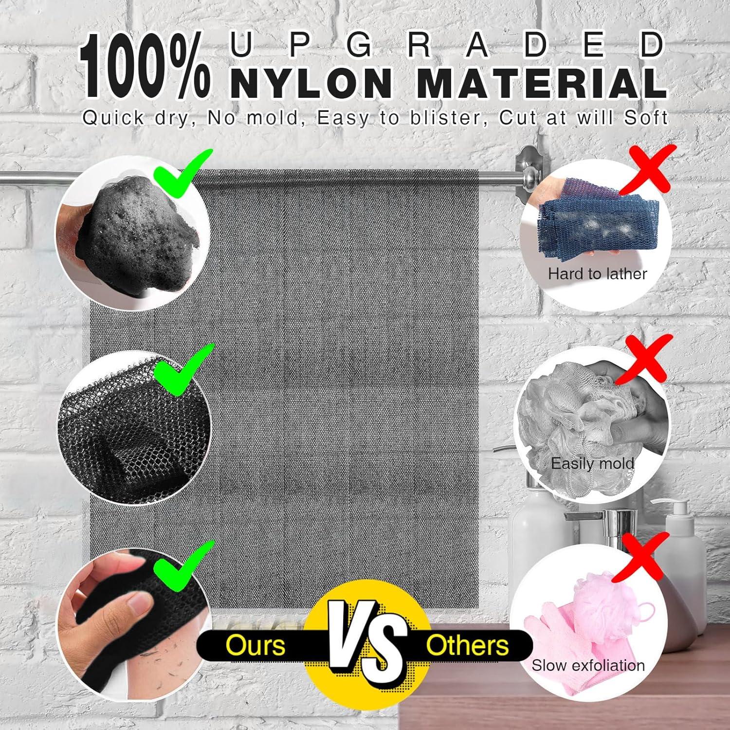 Esponja Exfoliante de Red Africana SpiralScgv - 4 Piezas 30x80cm