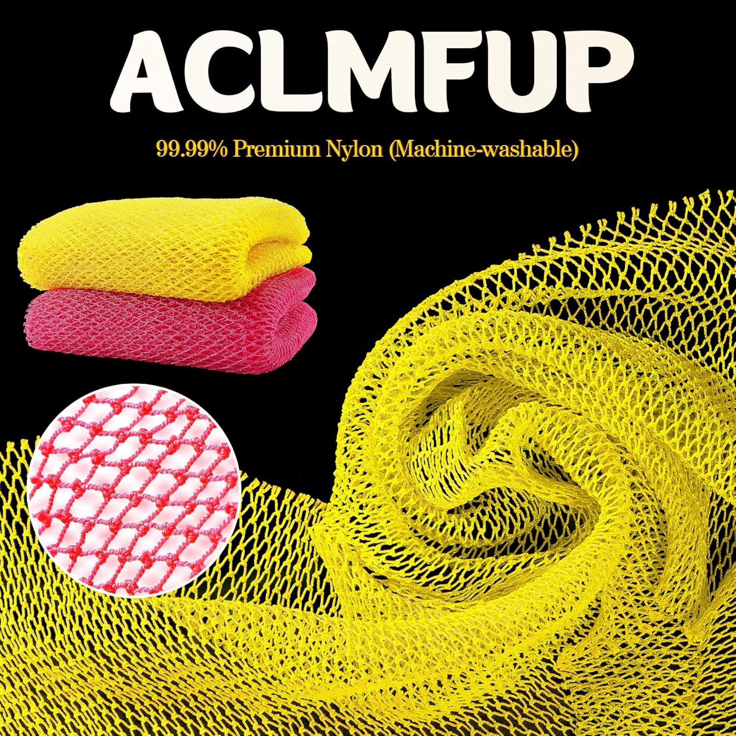 Esponjas de Red Africana ACLMFUP - 2 Piezas Exfoliantes