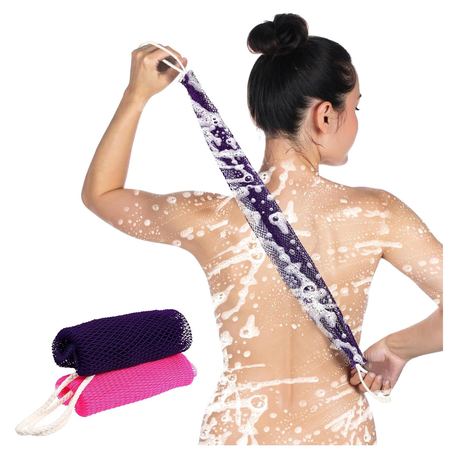 2 Esponjas de Red Africana Exfoliantes Ptwola 50x16 cm