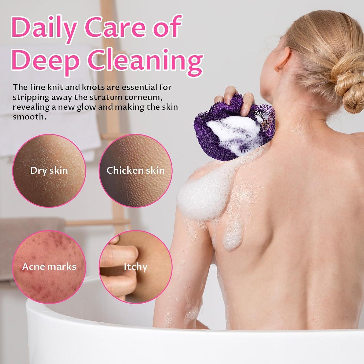 2 Esponjas de Red Africana Exfoliantes Ptwola 50x16 cm