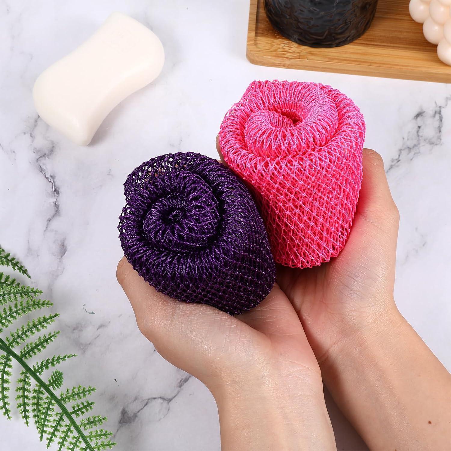 2 Esponjas de Red Africana Exfoliantes Ptwola 50x16 cm