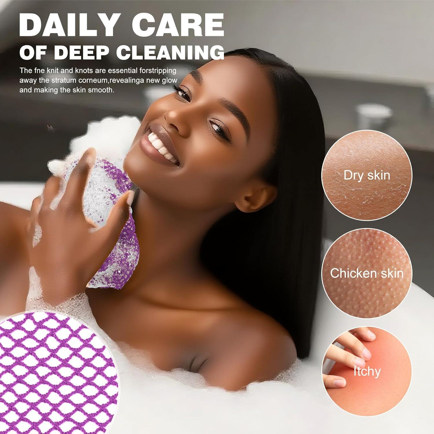 Esponjas de Red Africana DTFRLD - 2 Unidades Exfoliantes