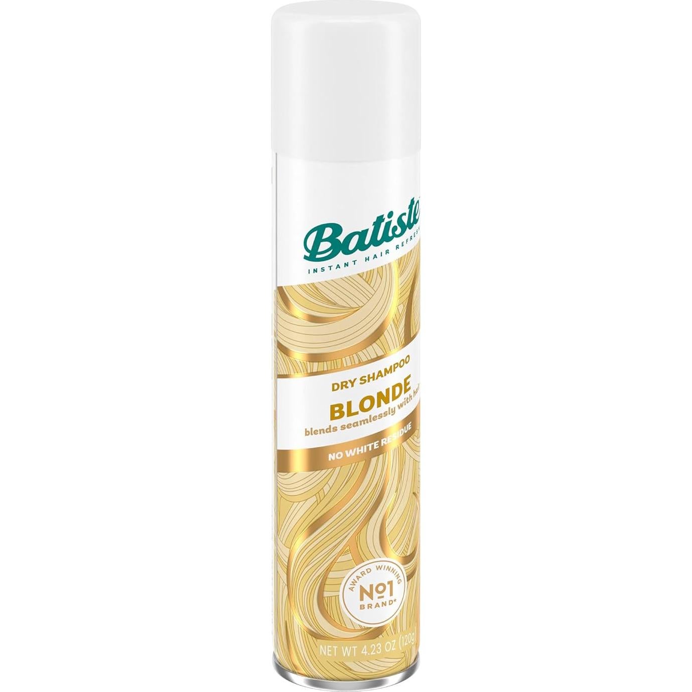 Batiste Champú Seco Rubio Brillante 198 ml - Paquete de 3