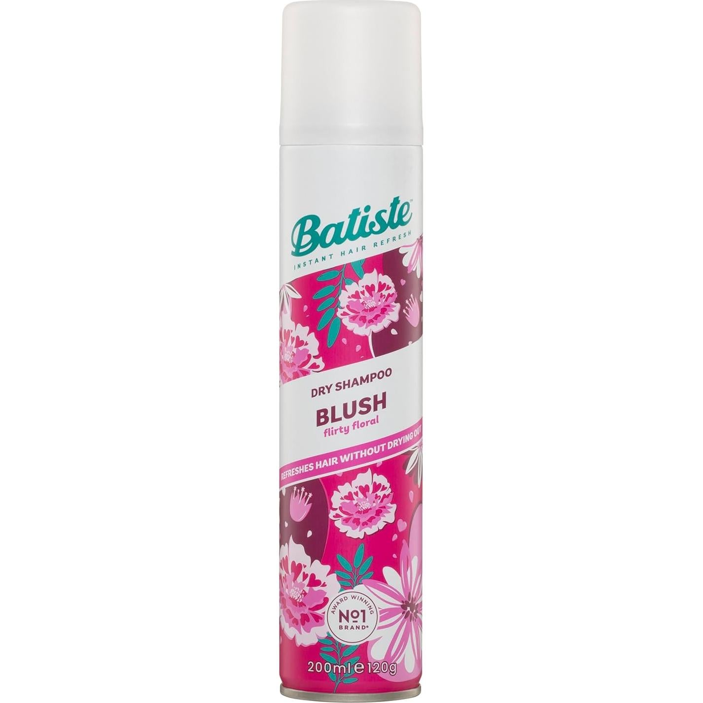 Champú Seco Batiste Rubor 6 Paquetes 199ml Floral