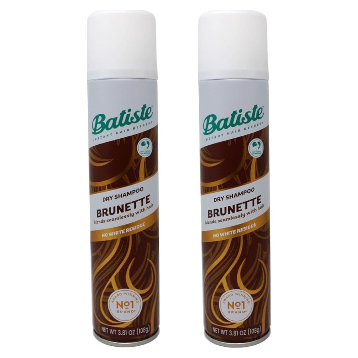 Champú Seco Batiste Castaño 200ml Paquete de 2