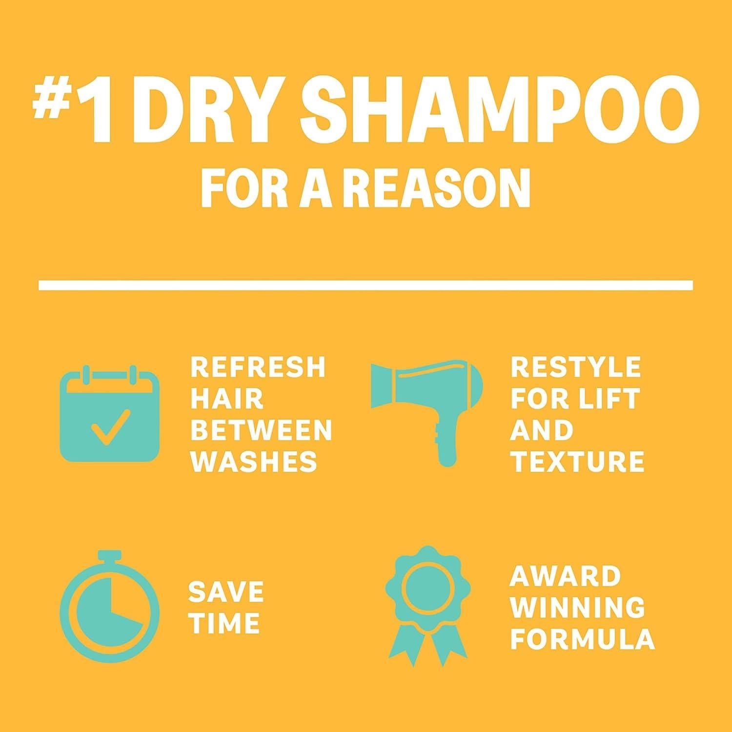 Champú Seco Batiste para Cabello Oscuro 120 g