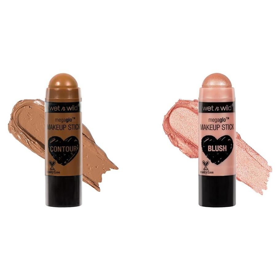 Barras de Maquillaje Wet n Wild MegaGlo - 2 Tonos Versátiles