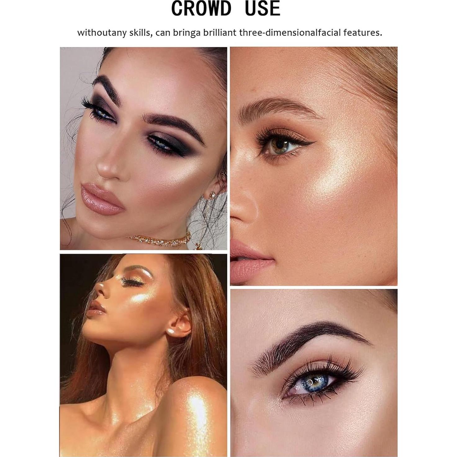 Paleta de Polvo Iluminador MEICOLY 34.84g Rosa Hada