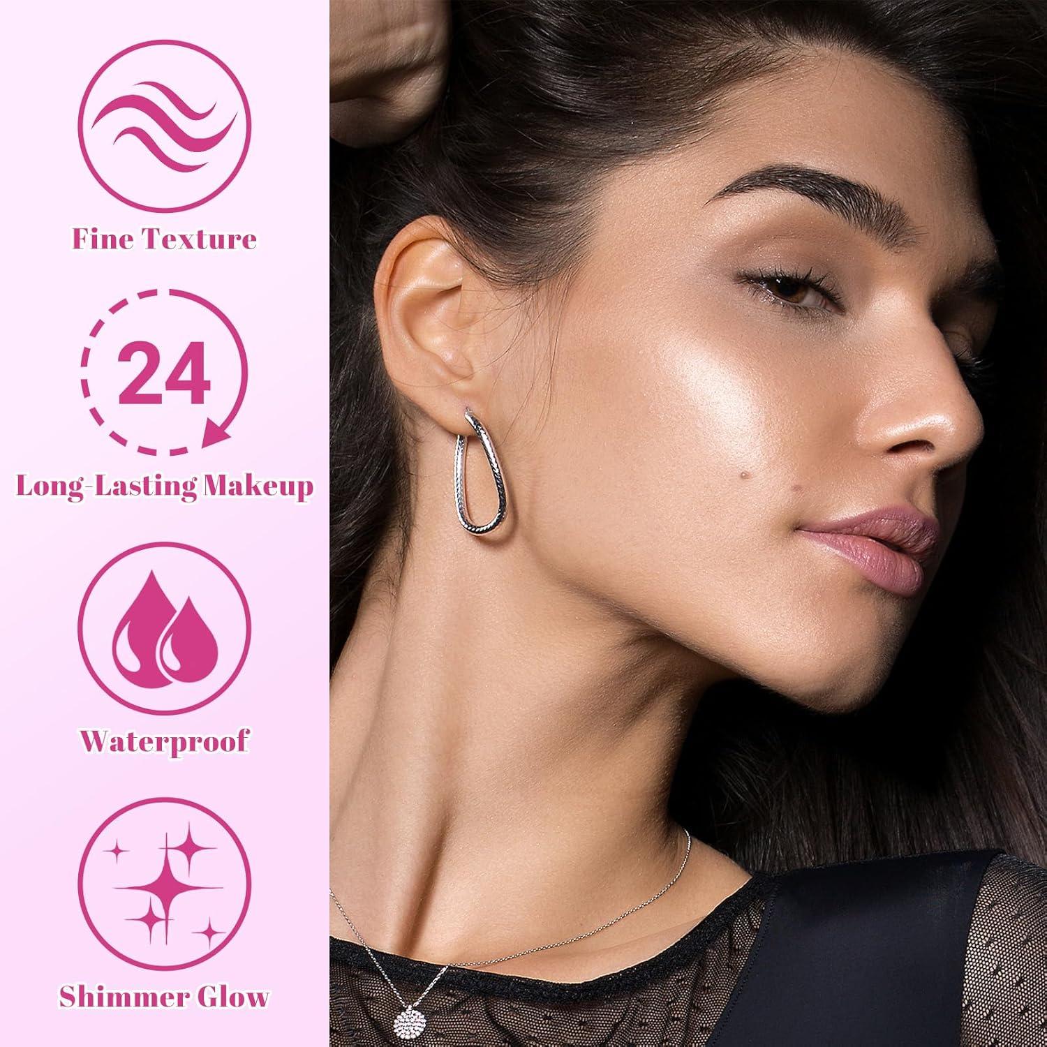 Paleta de Maquillaje Iluminador SPRINGSKY 10 Colores 132g