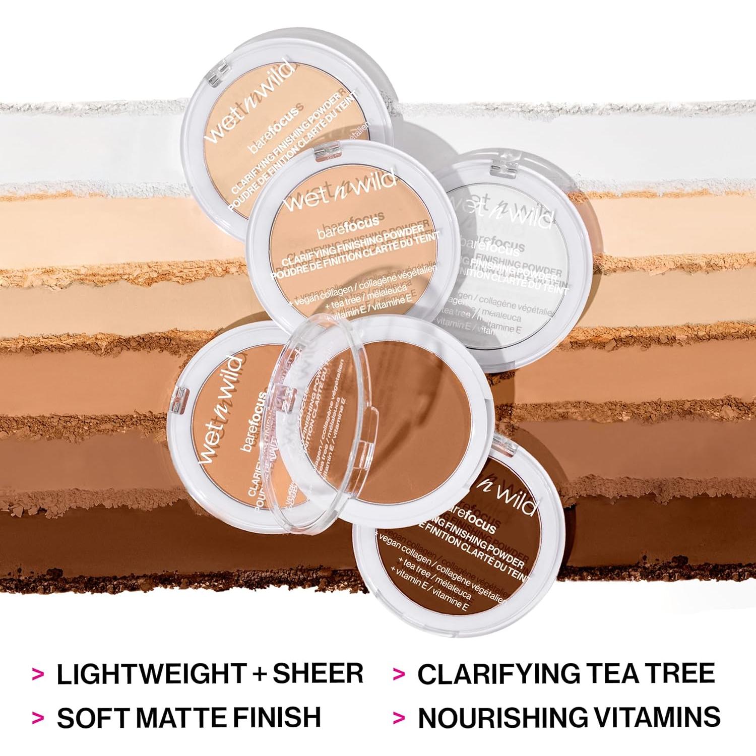 Corrector y Polvo Acabado Wet n Wild Photo Focus Beige Claro/Medio