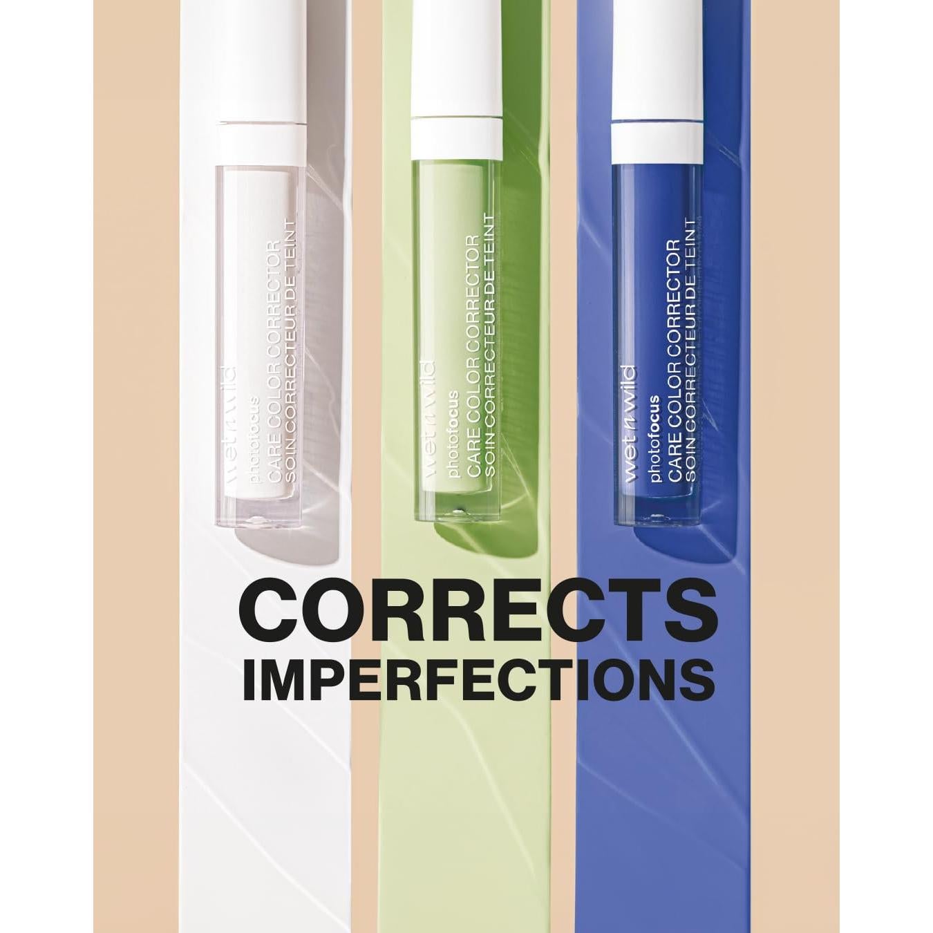 Corrector de Color Wet n Wild Photo Focus - Paquete de 3