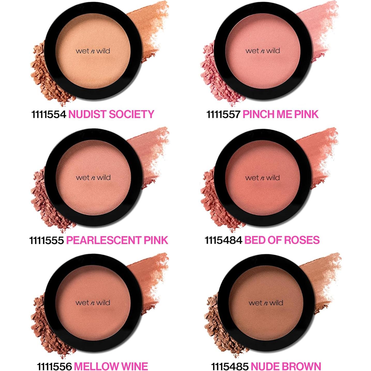 Rubores en polvo wet n wild 2-Pack - Pinch Me Pink y Naked Brown