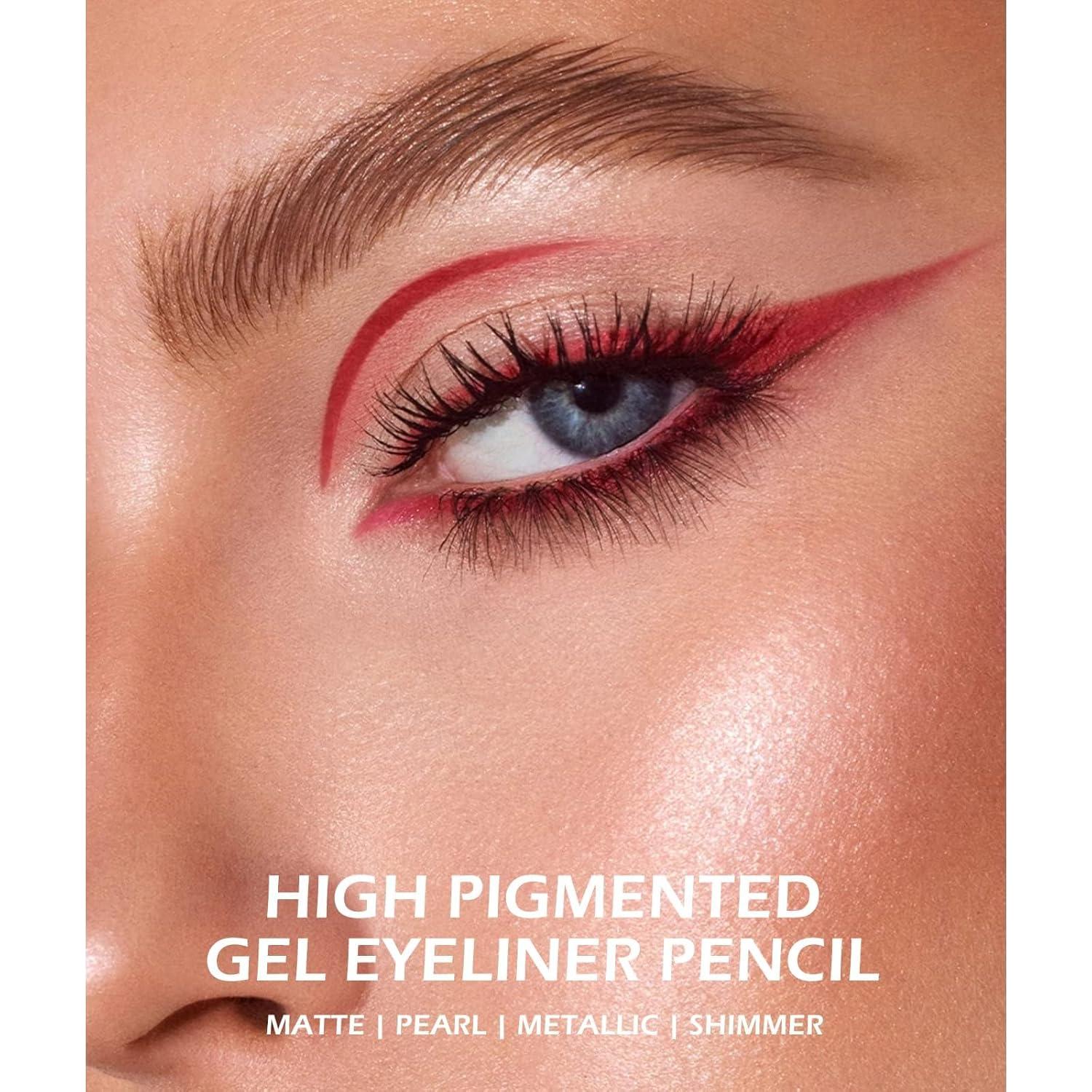 Conjunto de Lápices de Eyeliner 14 Colores Ownest Profesional