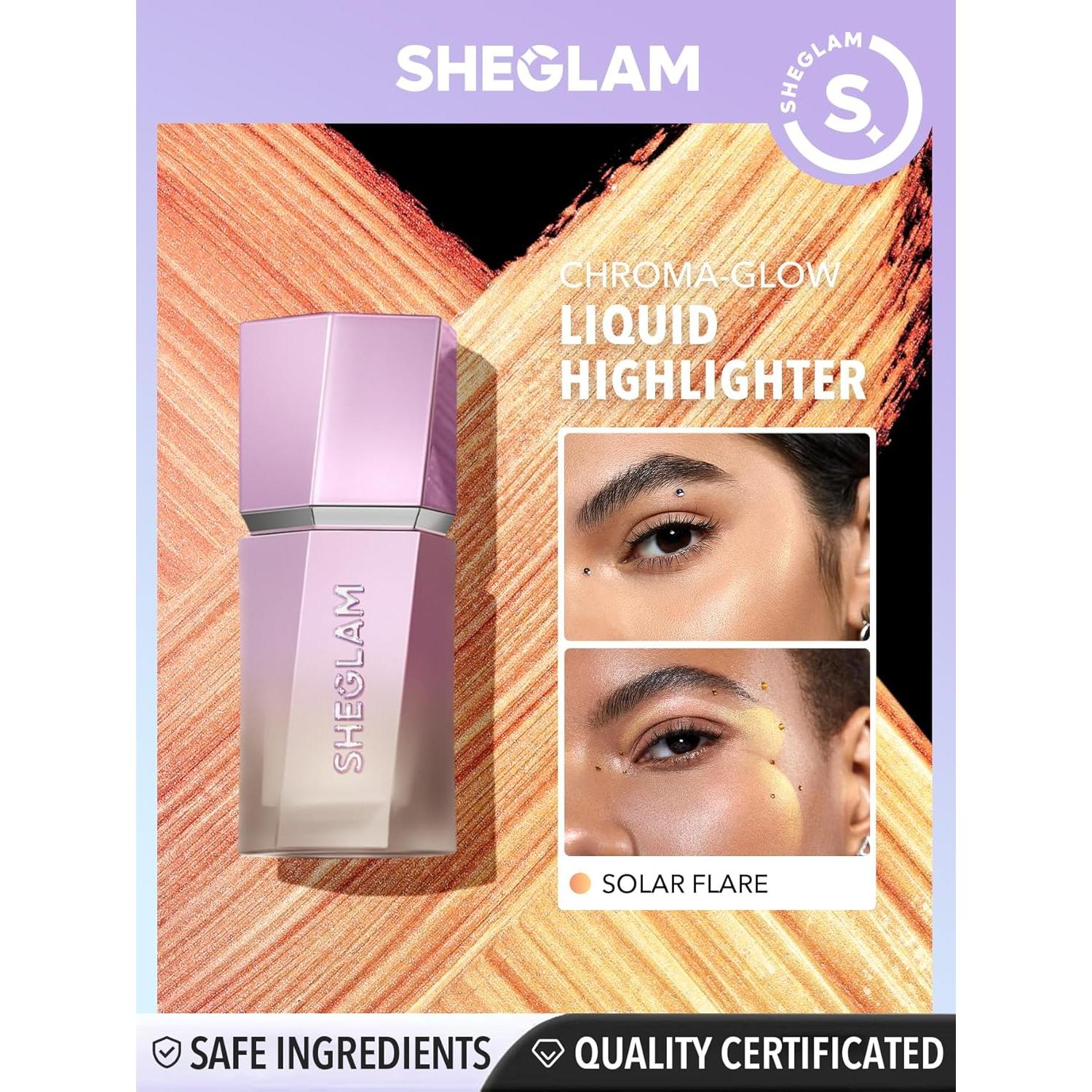 Iluminador Líquido SHEGLAM Chroma-Glow 5 ml Solar Flare