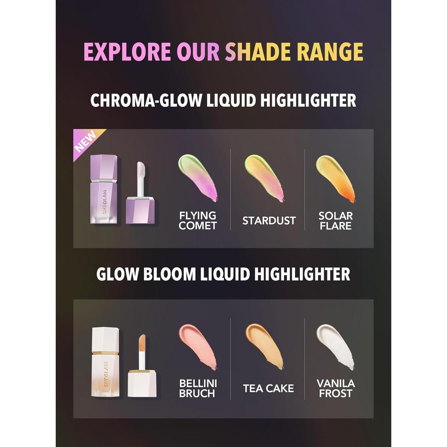 Iluminador Líquido SHEGLAM Chroma-Glow 5 ml Solar Flare