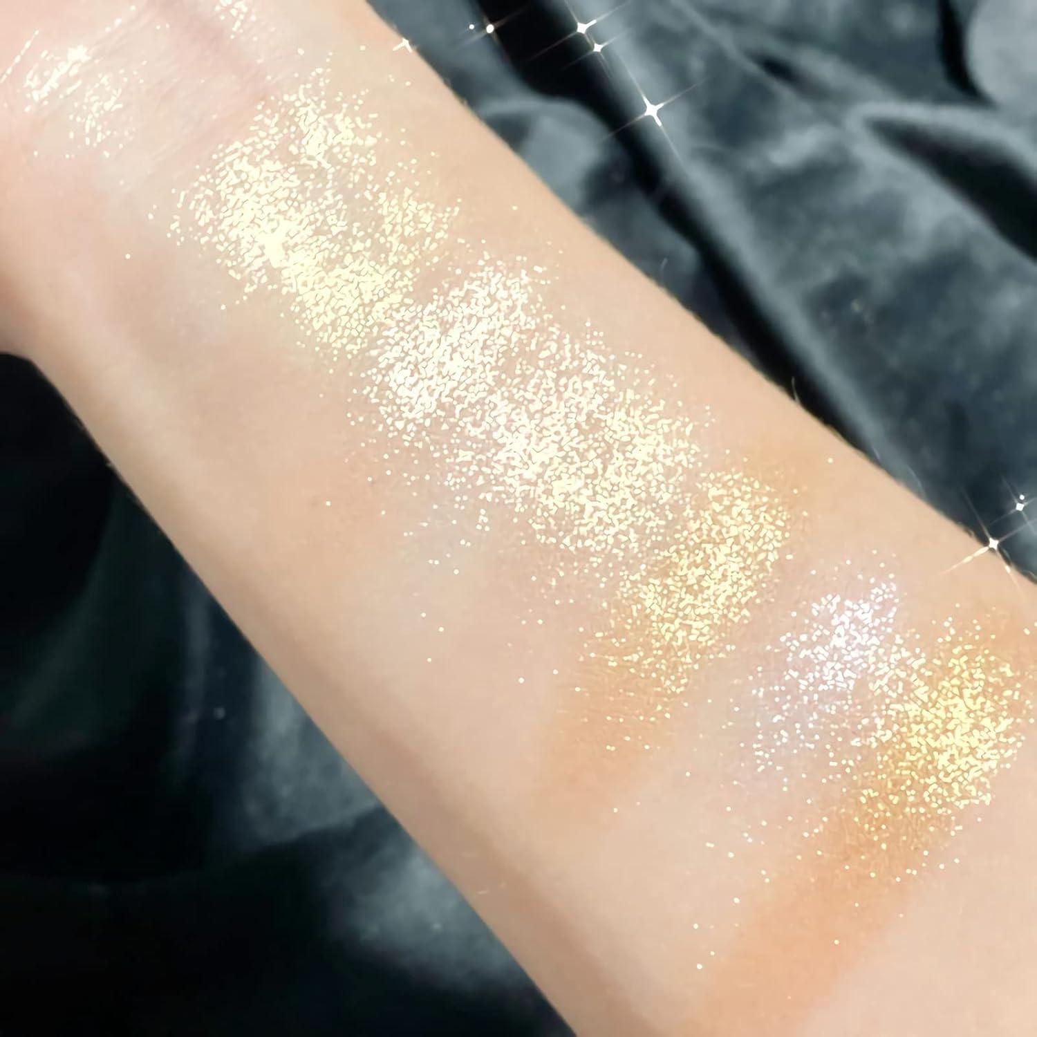 Paleta de Maquillaje Iluminador Facial SUMEITANG 8 Colores Brillantes