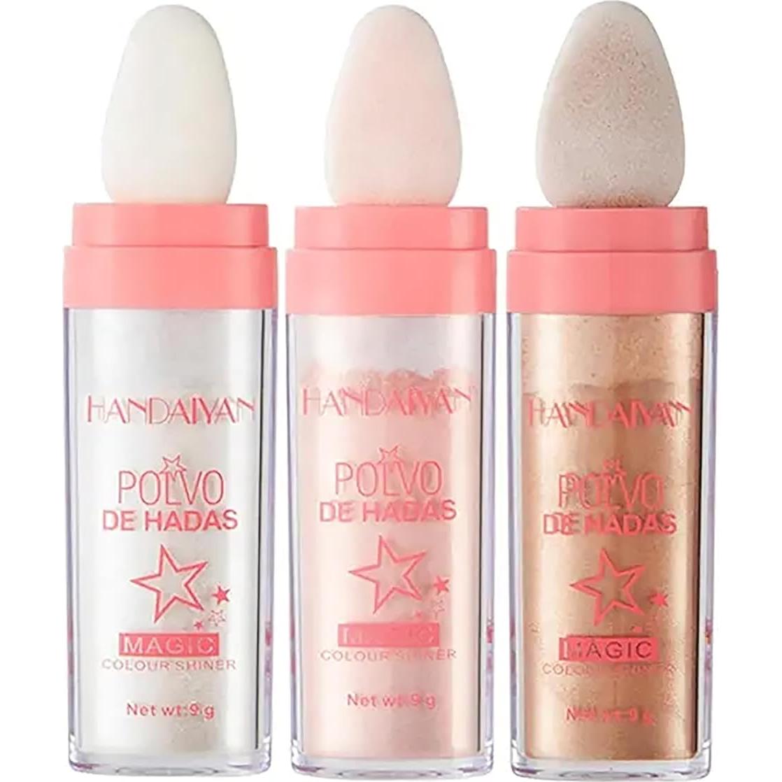 Polvo Iluminador Perlescente 48.2g - Guangzhou Xuefujiaolan - Blanco