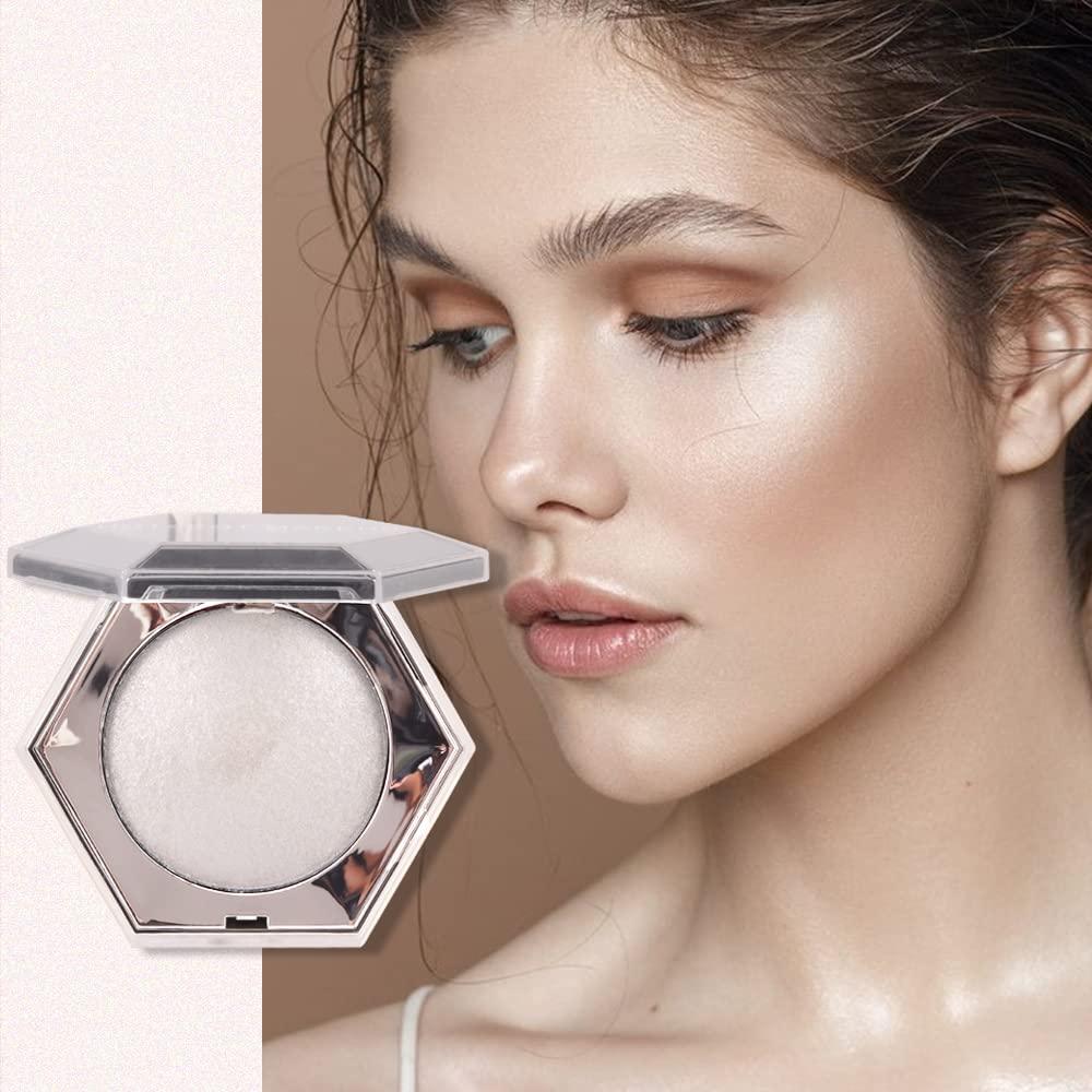 Iluminador Facial Brillante DIARIO DE AMY Blanco Perla 68g