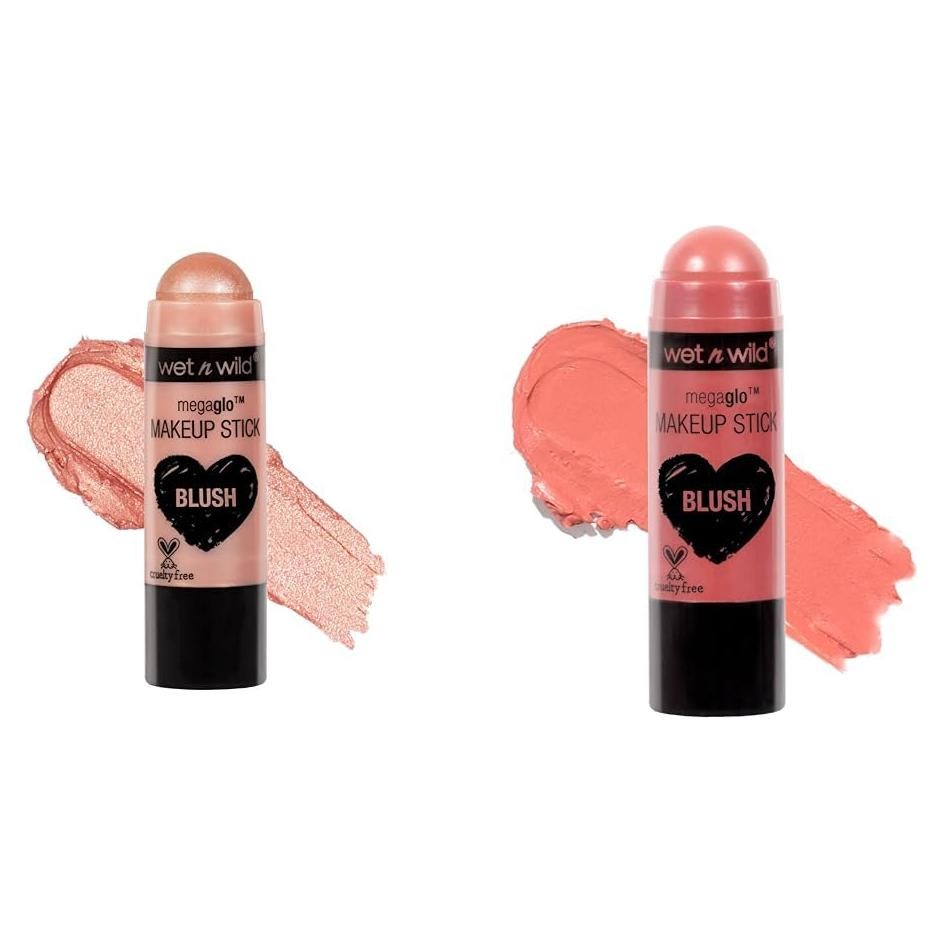 Paquete de Barras de Maquillaje Wet n Wild MegaGlo - 2 Tonos