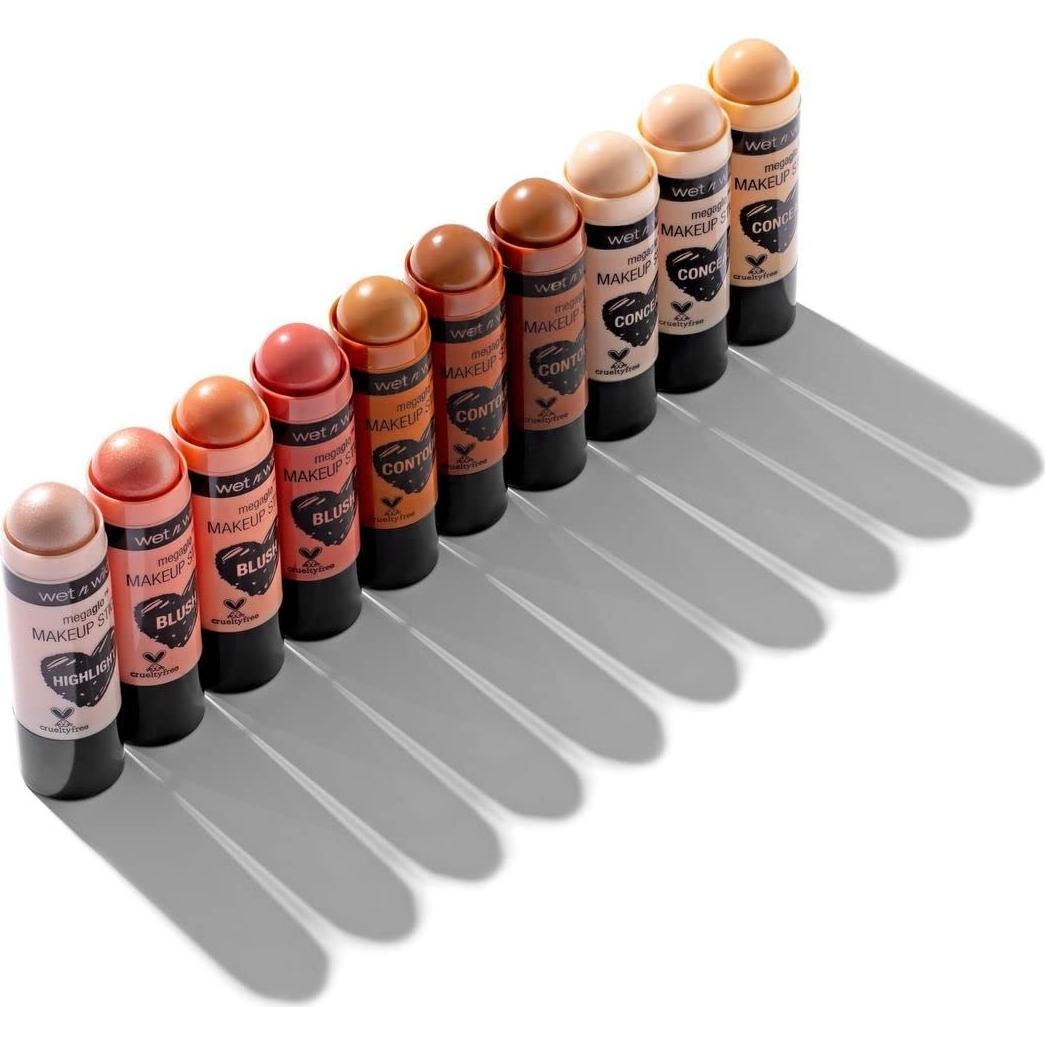 Paquete de Barras de Maquillaje Wet n Wild MegaGlo - 2 Tonos