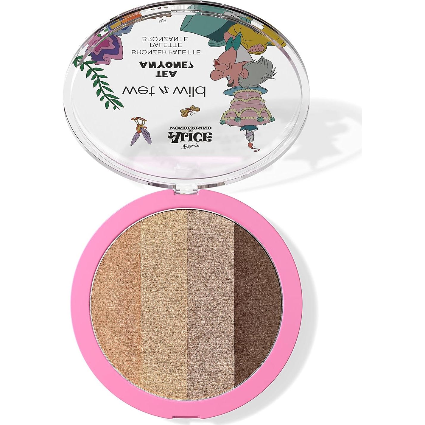 Paleta de Bronceador 4 en 1 Wet n Wild Alicia en el País de las Maravillas