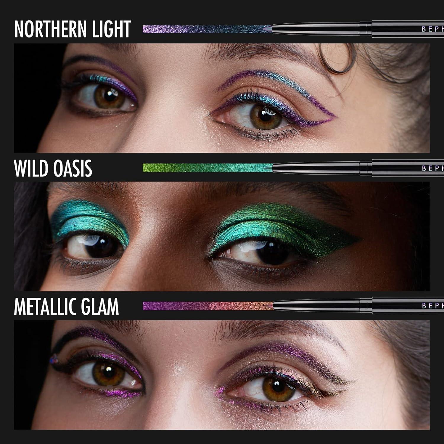 Delineador Metálico BEPHOLAN LUZ DEL NORTE 24h Impermeable