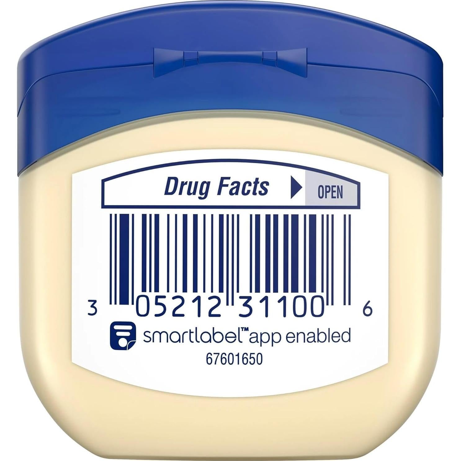 Vaselina 100% Pura Original 49g - Paquete de 3 Tarros