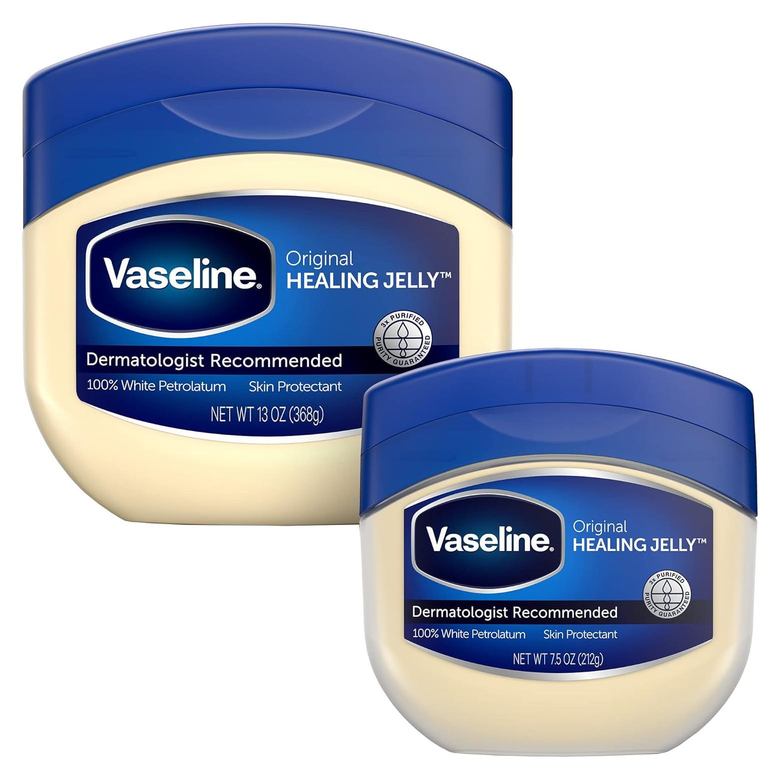 Vaselina Original Gel Curativo Unilever - 368.5g y 212.6g