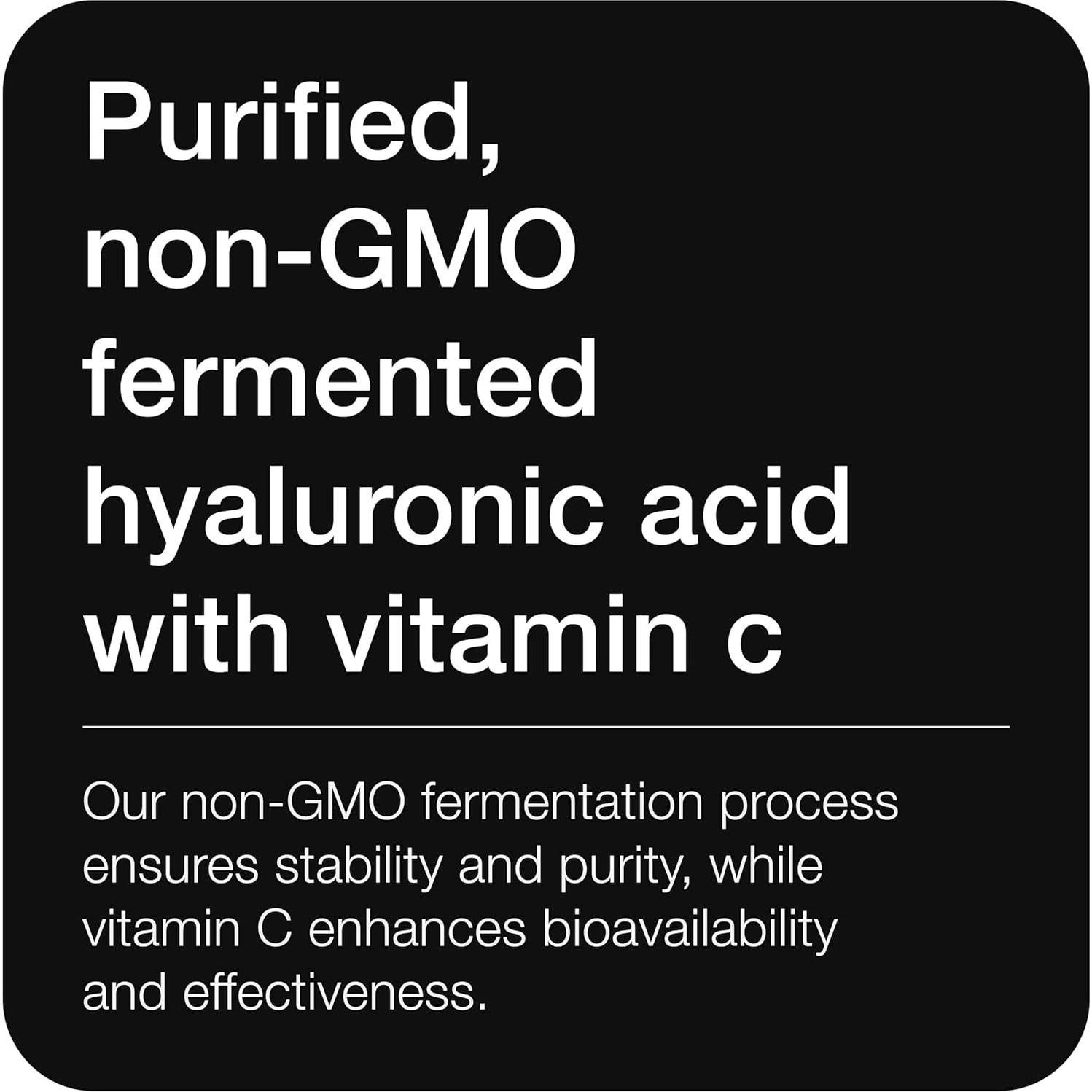 Suplemento de Ácido Hialurónico Toniiq 180 Cápsulas 95% Pureza